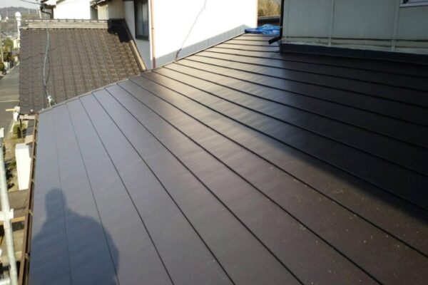 浅口市鴨方町　O様邸　屋根葺き替え工事 (4)