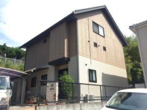 岡山県浅口郡里庄町　屋根塗装・外壁塗装・サンルーム設置 (3)