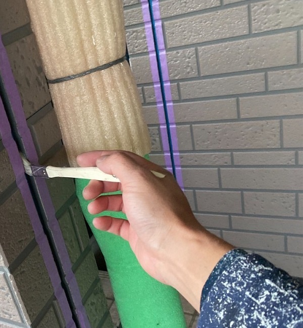 岡山県浅口市　K様邸　屋根塗装・外壁塗装　シーリング (4)