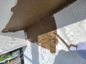 岡山県笠岡市　T様邸　屋根塗装・外壁塗装　外壁塗装はどうして必要　3度塗り (2)
