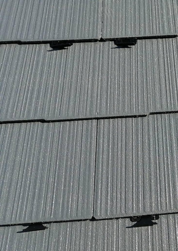 岡山県井原市　H様邸　屋根塗装・外壁塗装　屋根の下塗り　縁切り、タスペーサーとは (1)