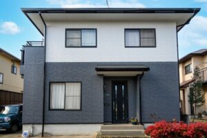 カビ・コケ、コーキングの劣化が気になる【福山市神辺町西中条　Y様邸】 (5)