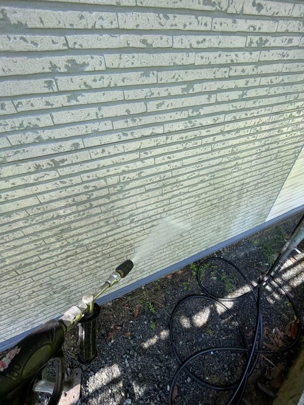岡山県浅口市・O様邸｜外壁塗装｜バイオ洗浄を行いました！ (1)