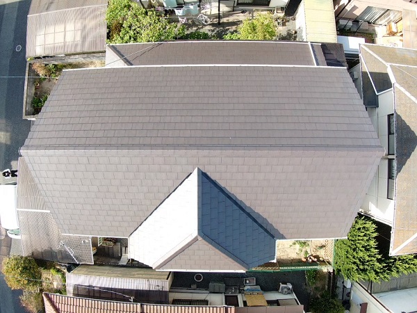 岡山県笠岡市・Y様邸　外壁塗装・屋根葺き替え・ドアカバー工法 (3)