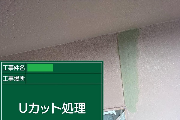 岡山県笠岡市・Y様邸　外壁塗装　ひび割れ補修、吹き戻し (5)