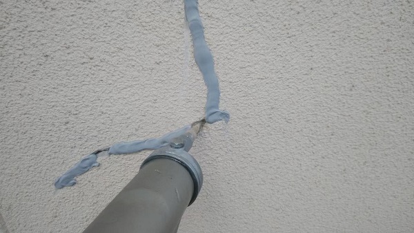 広島県福山市・S様邸　外壁塗装　ひび割れ補修　Uカットシール材充填工法 (11)