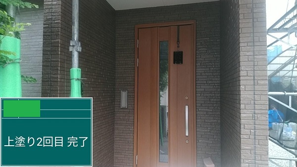 岡山県笠岡市・K様邸　外壁塗装　ピュアライドUVプロテクトクリヤー (2)