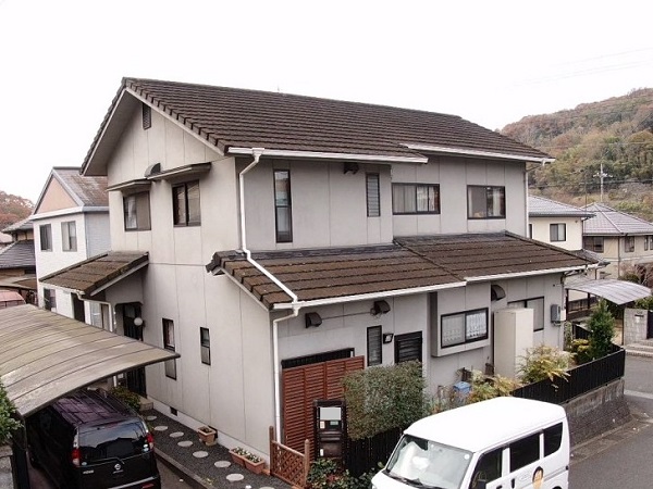岡山県笠岡市・F様邸　屋根塗装・外壁塗装工事 (3)
