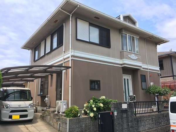 広島県福山市・K様邸　外壁塗装・屋根塗装 (4)