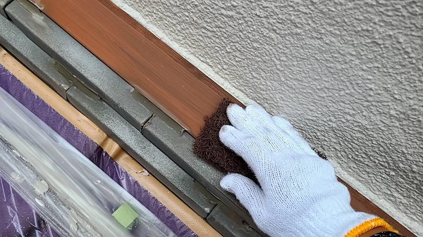 広島県福山市・D様邸　外壁塗装　屋根水切りの塗装をしました！ (4)