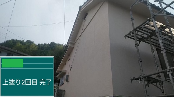 岡山県笠岡市・H様邸　外壁塗装　パーフェクトトップ (1)