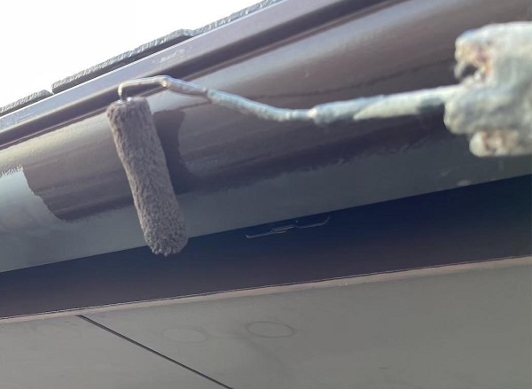 広島県福山市・M様邸　屋根塗装・外壁塗装　雨樋塗装の必要性 (5)