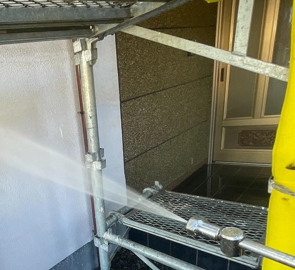 岡山県笠岡市・S様邸　外壁塗装　高圧洗浄はなぜ必要か (7)