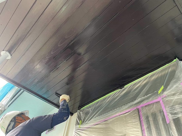 広島県福山市・K様邸　屋根塗装・外壁塗装　軒天も一緒に塗装しました3