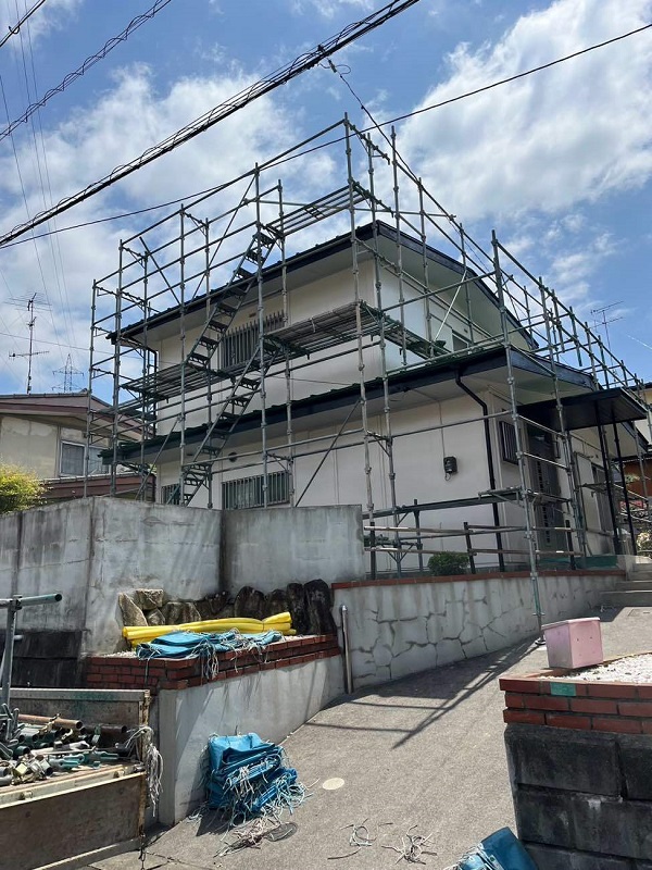 広島県福山市・K様邸　屋根塗装・外壁塗装　最終確認～完工 (1)