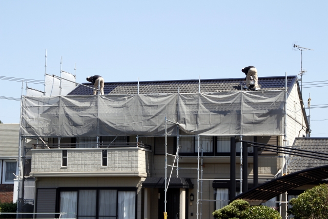 屋根塗装 足場なし