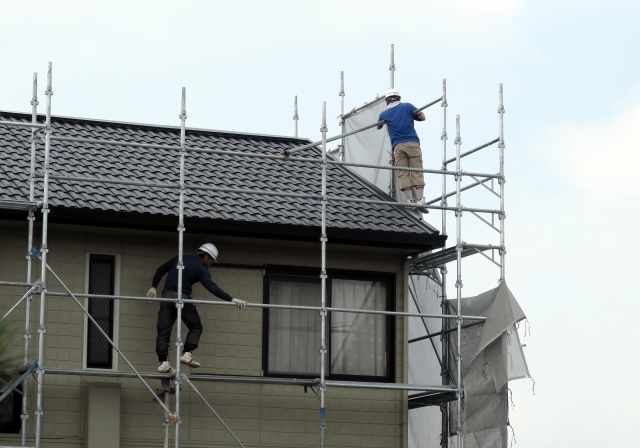 屋根塗装 足場なし