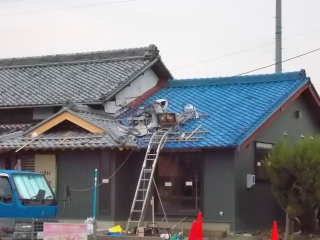 屋根 葺き替え 工事期間