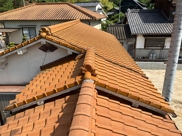 岡山県浅口市Y様邸_瓦屋根