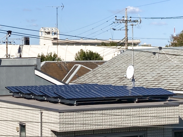 太陽光パネル 雨漏り