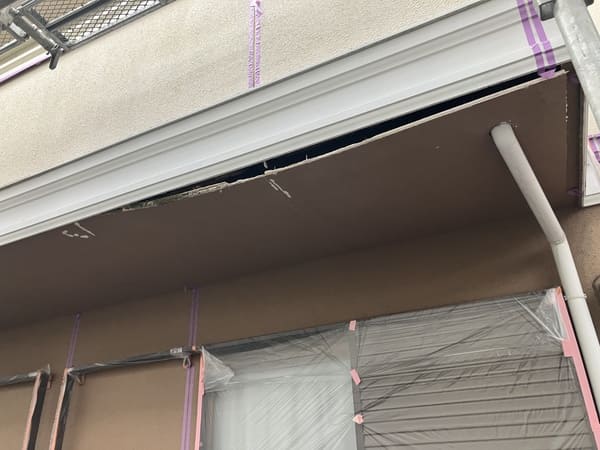 E様邸施工前の劣化箇所