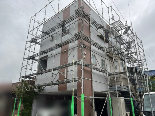 笠岡市_F様_足場