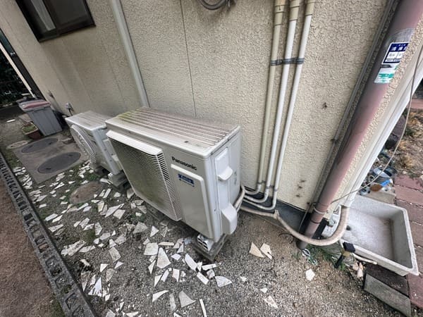 広島県福山市_外壁塗装_現場レポート_室外機