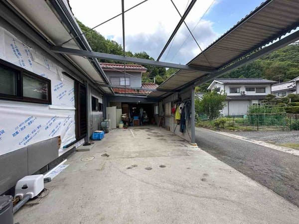 広島県福山市_カーポート補修_屋根材