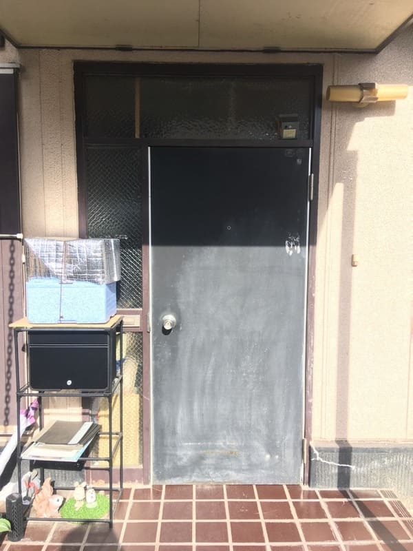 岡山県笠原市_現地調査_玄関