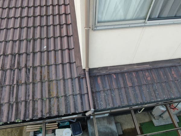 岡山県笠原市_現地調査_屋根_軒先