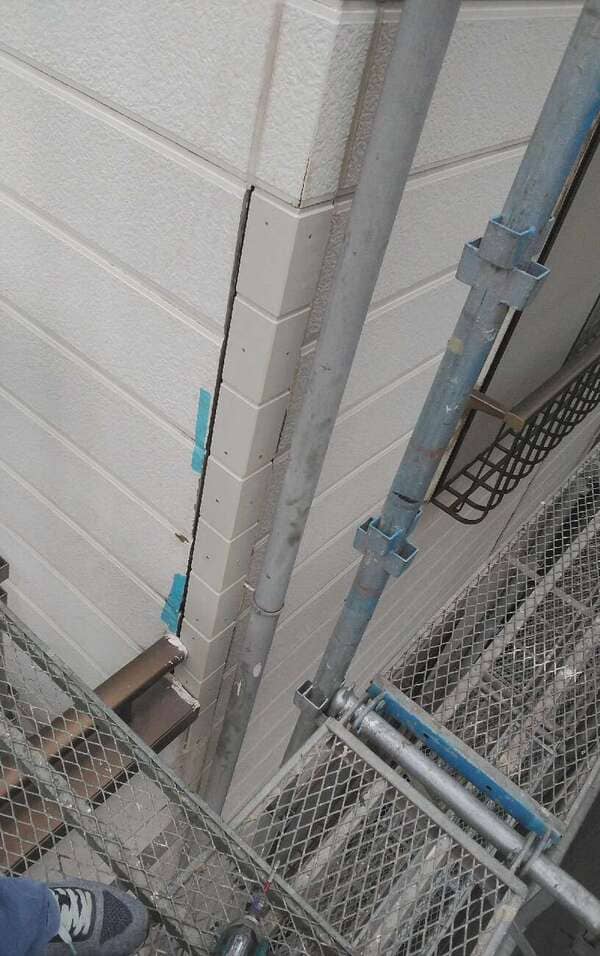 岡山県笠原市_外壁塗装_角施工後