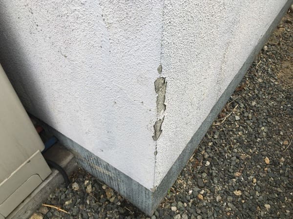 広島県福山市_現場調査外壁_ひび割れ