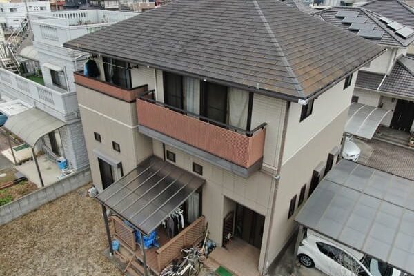 岡山県笠岡市_現地調査屋根_全体