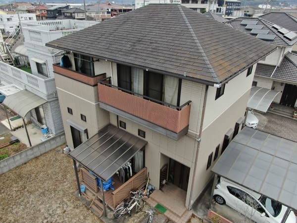 岡山県笠岡市_現地調査屋根_全体