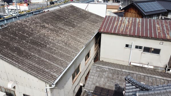 広島県福山市_屋根工事_現場調査_横