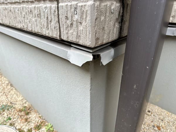 岡山県笠岡市_現地調査_外壁コーナー