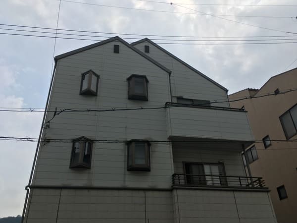 岡山県笠原市_現地調査外壁_全体