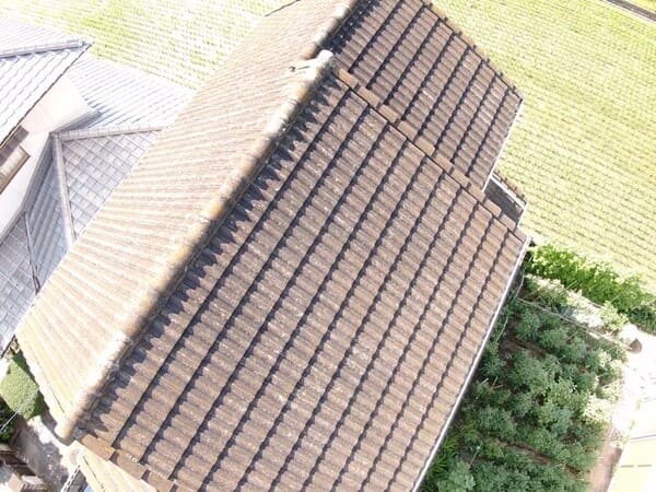 広島県福山市_屋根外壁工事_施工前屋根