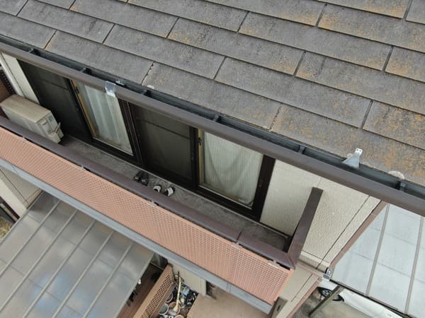 岡山県笠岡市_現地調査屋根_雨樋