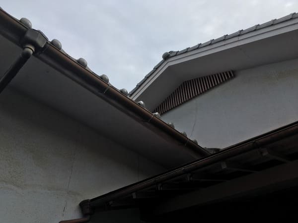 広島県福山市_現場調査外壁_軒周辺