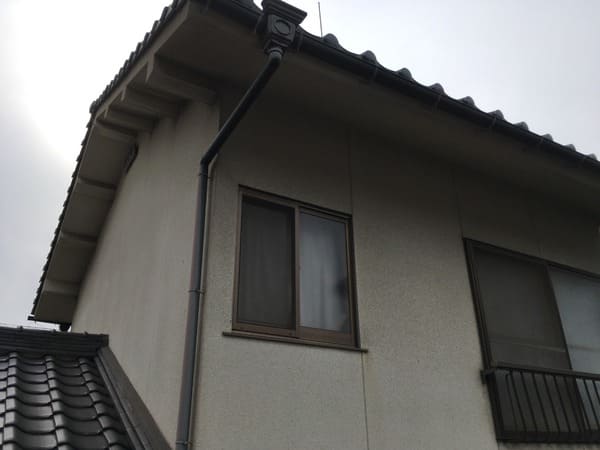 岡山県笠岡市_現地調査_2階屋根_軒天