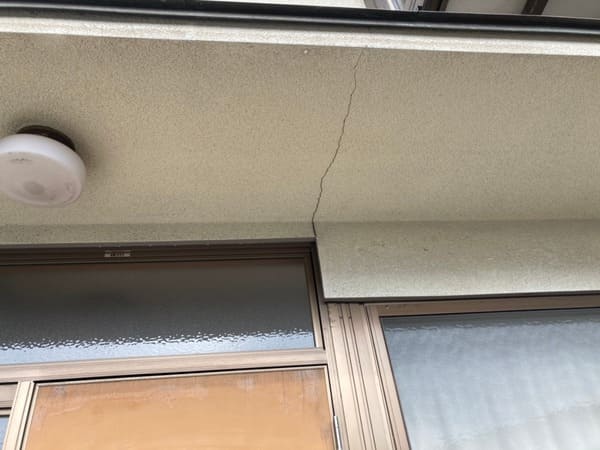 岡山県笠岡市_現地調査_1階屋根_軒天