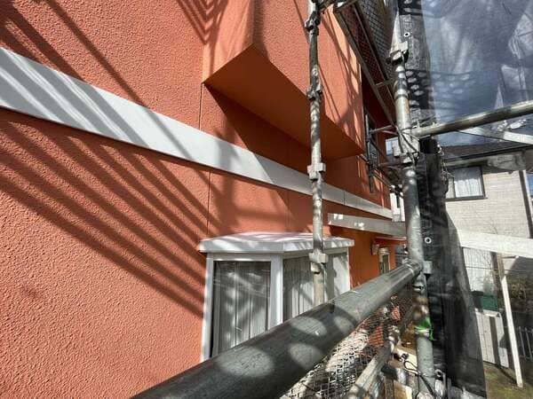 岡山県笠岡市_外壁塗装_帯板