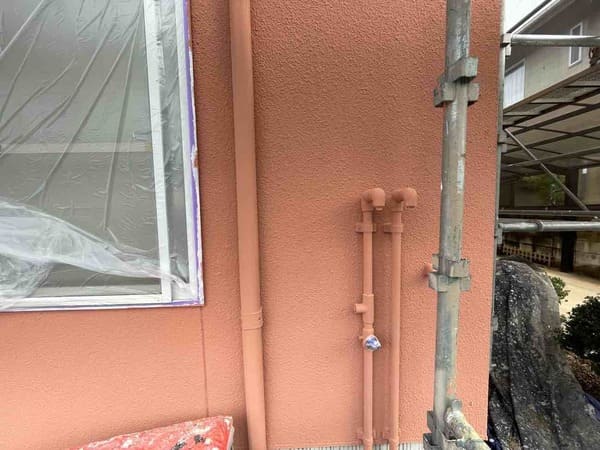 岡山県笠岡市_外壁塗装_配管