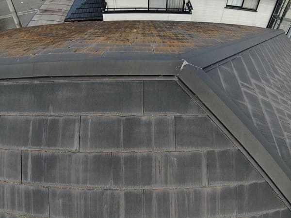 岡山県笠原市_現地調査屋根_棟