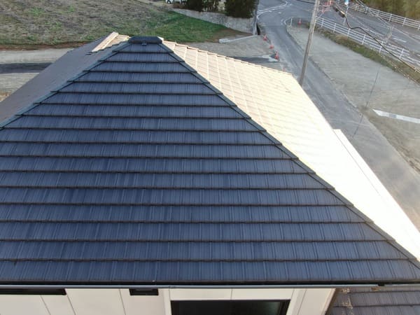 岡山県笠原市_現地調査_屋根_棟板金