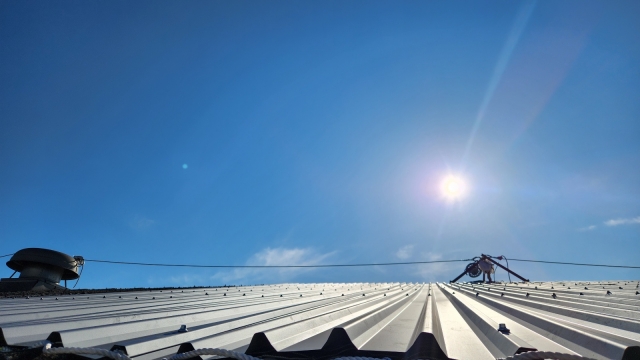 倉敷市玉島 屋根 塩害