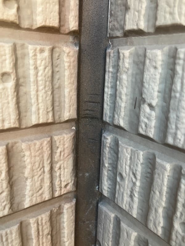 岡山県笠岡市_現地調査_外壁_コーキング