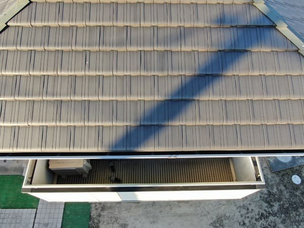 岡山県笠原市_現地調査_屋根_雨樋