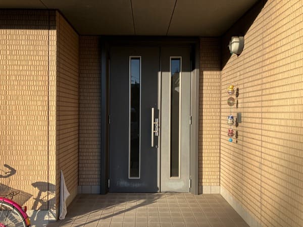 岡山県笠岡市_現地調査_外壁_玄関